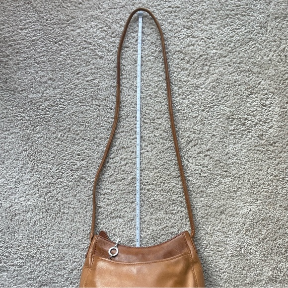 Fossil Tan Leather Crossbody Bag - Picture 8 of 11
